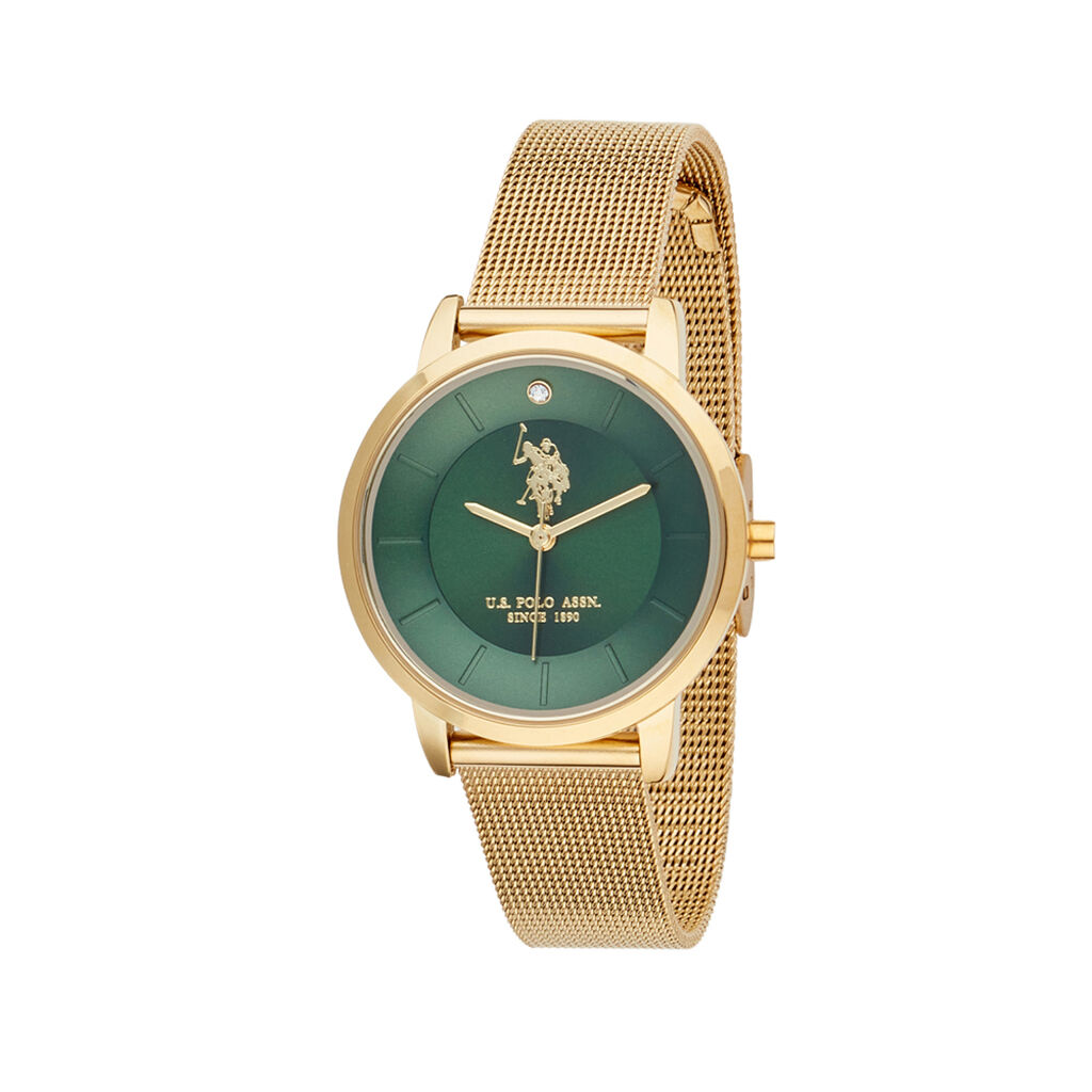 Montre U.S. Polo Us Polo Amalia Vert - Montres Femme | Histoire d&rsquo;Or
