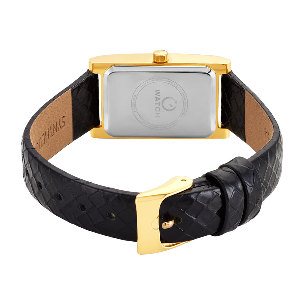 Montre O Watch Oblong Noir - Montres Femme | Histoire d’Or
