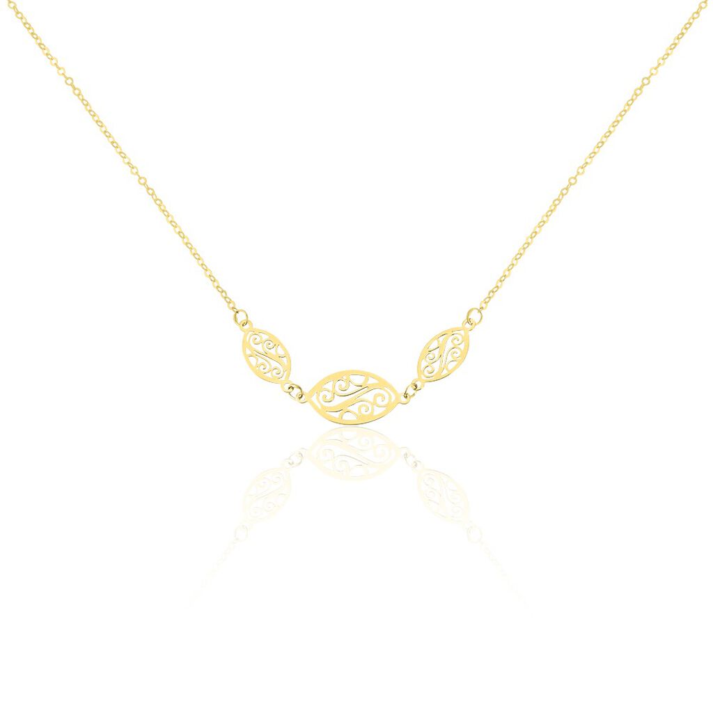 Collier Artemisia Or Jaune - Bijoux sans pierre Femme | Histoire d&rsquo;Or