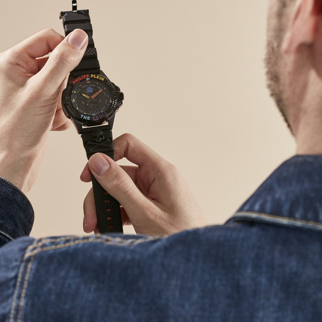 Montre Philipp Plein The $kull Noir - Montres Homme | Histoire d’Or