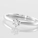 Bague Solitaire Athena Or Blanc Diamant - Bagues solitaires Femme | Histoire d’Or