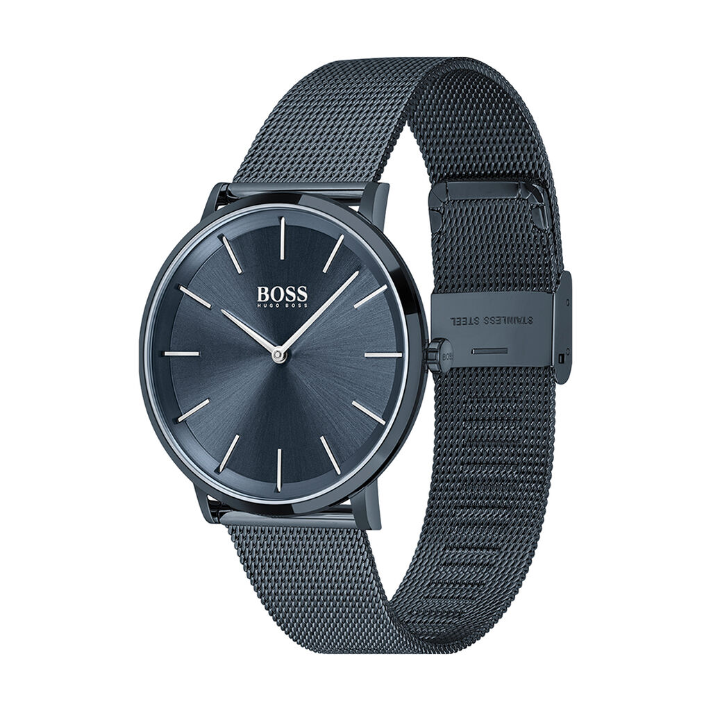 Montre Boss Skyliner Bleu - Montres Homme | Histoire d’Or