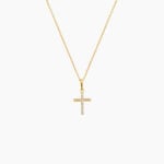 Pendentif Allen Or Jaune Oxyde De Zirconium - Pendentifs Bapt&ecirc;me Famille | Histoire d&rsquo;Or