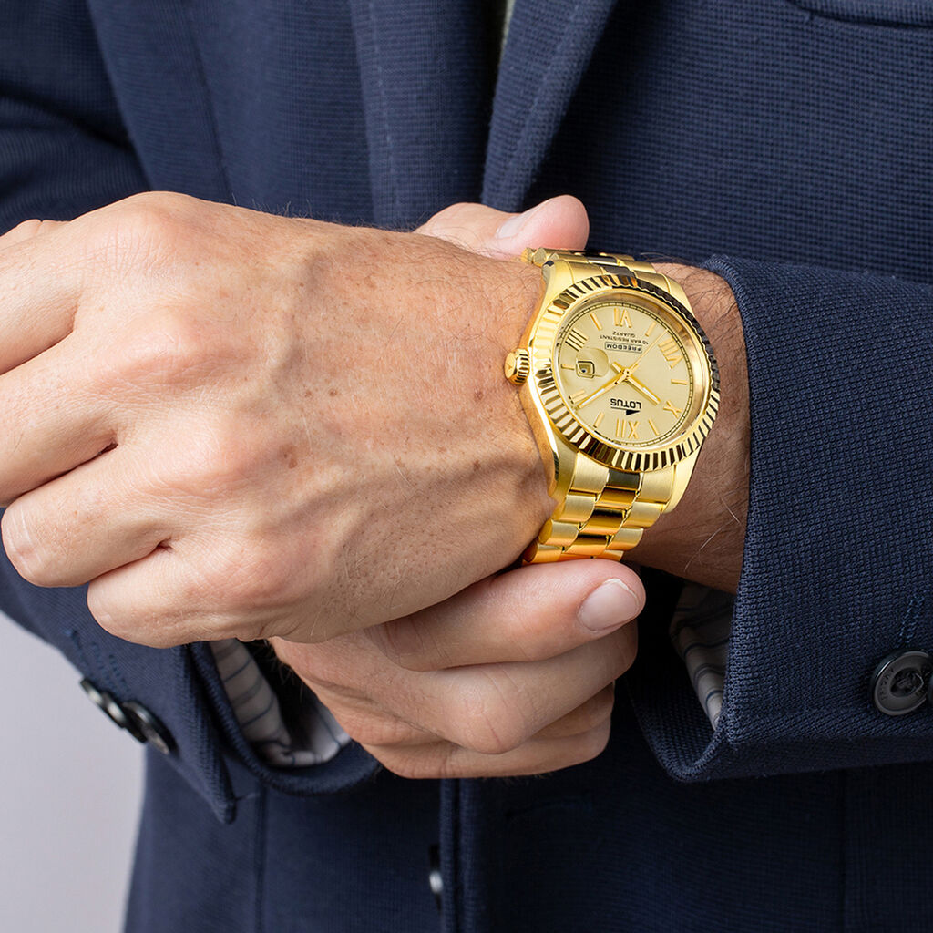 Montre Lotus Freedom 42 Champagne - Nouveautés Homme | Histoire d’Or
