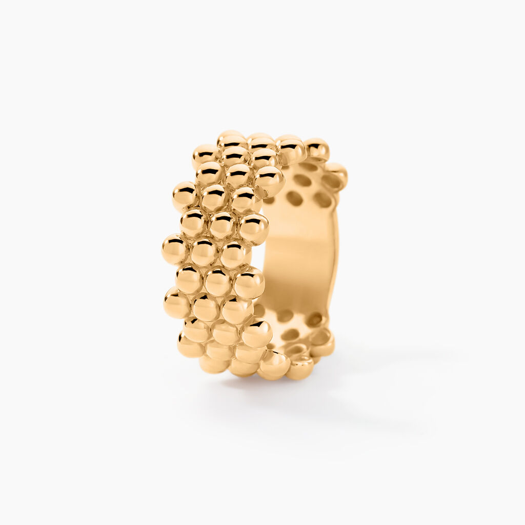 Bague Golden Beans Plaqué Or Jaune - Bagues fantaisie Femme | Histoire d’Or