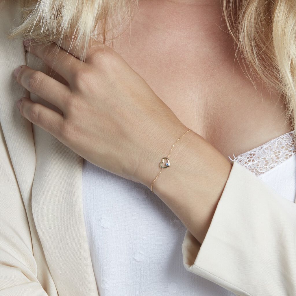 Bracelet Martella Or Jaune Saphir - Bracelets Femme | Histoire d’Or