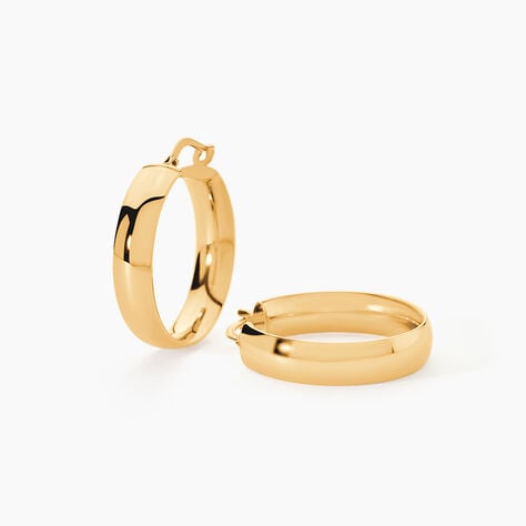 Cr&eacute;oles Terezia Or Jaune - Boucles d'oreilles cr&eacute;oles Femme | Histoire d&rsquo;Or