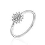 Bague Platine Alden Diamants - Bagues avec pierre Femme | Histoire d&rsquo;Or