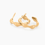 Cr&eacute;oles Sedonia Plaqu&eacute; Or Jaune - Boucles d'oreilles cr&eacute;oles Femme | Histoire d&rsquo;Or