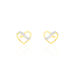 Boucles D'oreilles Puces Juliane Or Jaune Diamant - Clous d'oreilles Femme | Histoire d’Or