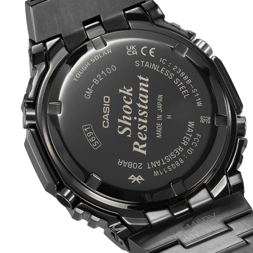 Montre Hybride Casio G-shock Classic Noir - Montres connect&eacute;es Homme | Histoire d&rsquo;Or