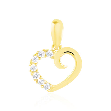 Pendentif Aereda Or Jaune Oxyde De Zirconium - Pendentifs Femme | Histoire d’Or