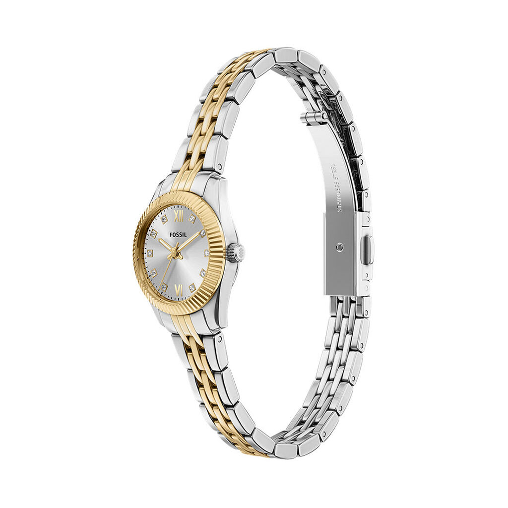 Montre Fossil Scarlette Micro Argent&eacute; - Montres Femme | Histoire d&rsquo;Or