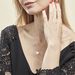 Collier Argent Eugenien Oxydes De Zirconium - Colliers fantaisie Femme | Histoire d’Or
