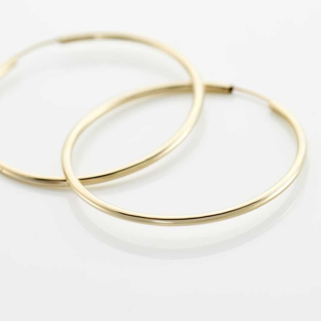 Créoles Valencina Or Jaune - Boucles d'oreilles créoles Femme | Histoire d’Or