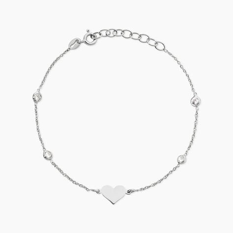 Bracelet Rana Argent Blanc Oxyde De Zirconium - Bracelets Femme | Histoire d&rsquo;Or