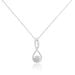 Collier Shaeen Or Blanc Diamant - Colliers Femme | Histoire d’Or