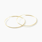 Cr&eacute;oles Dominae Or Jaune - Boucles d'oreilles cr&eacute;oles Femme | Histoire d&rsquo;Or