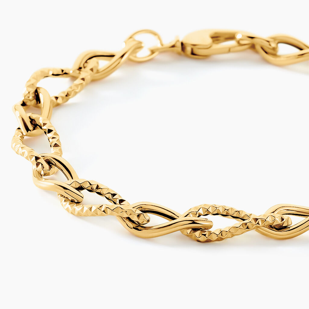 Bracelet Alexius Or Jaune - Bracelets chaîne Femme | Histoire d’Or