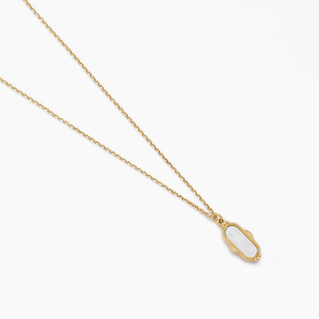 Collier Lucky Gems Or Jaune Nacre - Colliers Femme | Histoire d&rsquo;Or