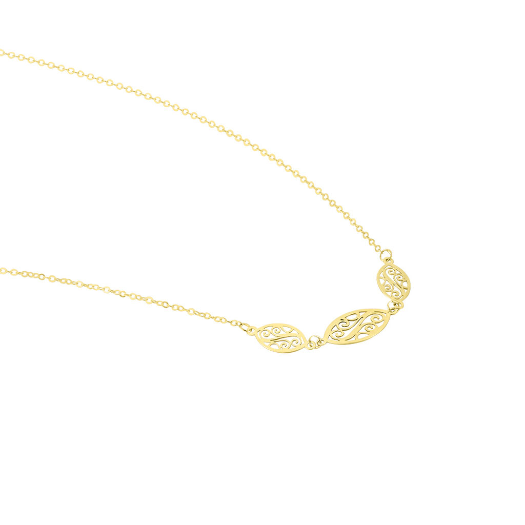 Collier Artemisia Or Jaune - Bijoux sans pierre Femme | Histoire d&rsquo;Or