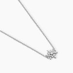 Collier Cyriac Argent Blanc Oxyde De Zirconium - Colliers fantaisie Femme | Histoire d&rsquo;Or