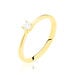 Bague Solitaire Victoria Or Jaune Diamant - Bagues solitaires Femme | Histoire d’Or