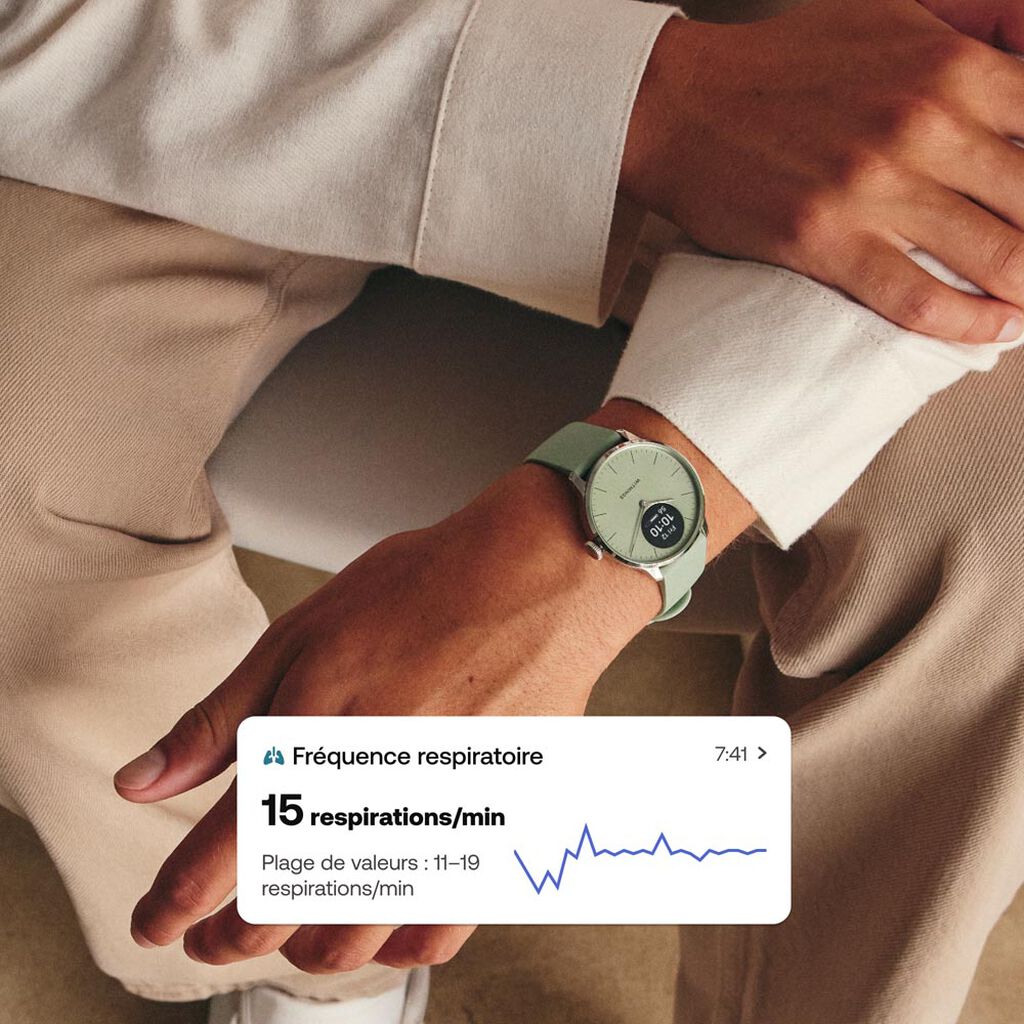 Montre Connectée Withings Scanwatch Light - Montres connectées Femme | Histoire d’Or