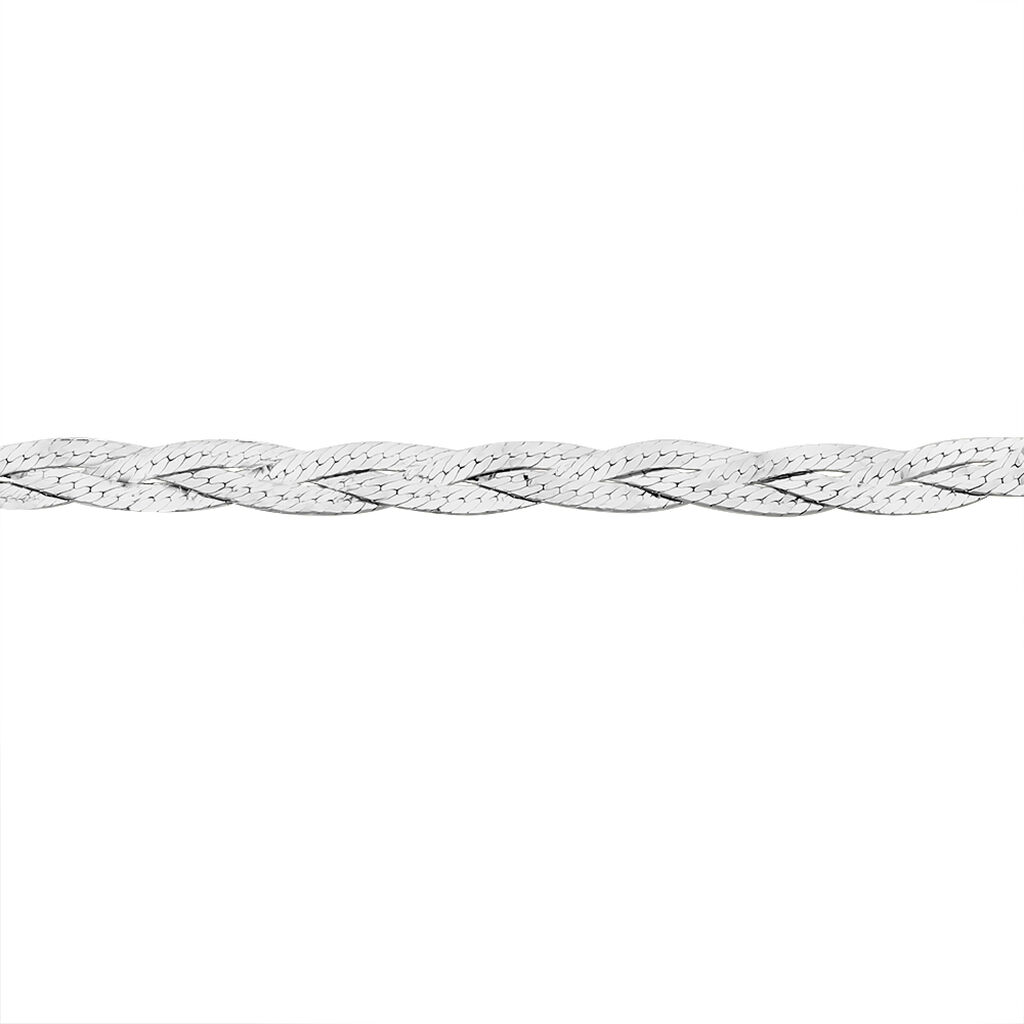 Bracelet Elae Argent Blanc - Bracelets chaîne Femme | Histoire d’Or