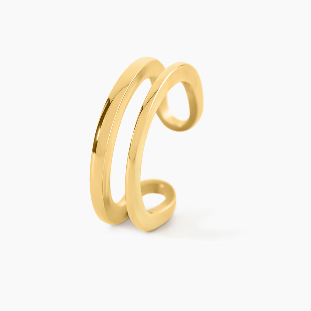 Bague Alfreda Acier Jaune - Bagues fantaisie Femme | Histoire d&rsquo;Or