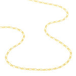 Cha&icirc;ne Ophelio Maille Alternee 1/1 Or Jaune - Chaines Femme | Histoire d&rsquo;Or