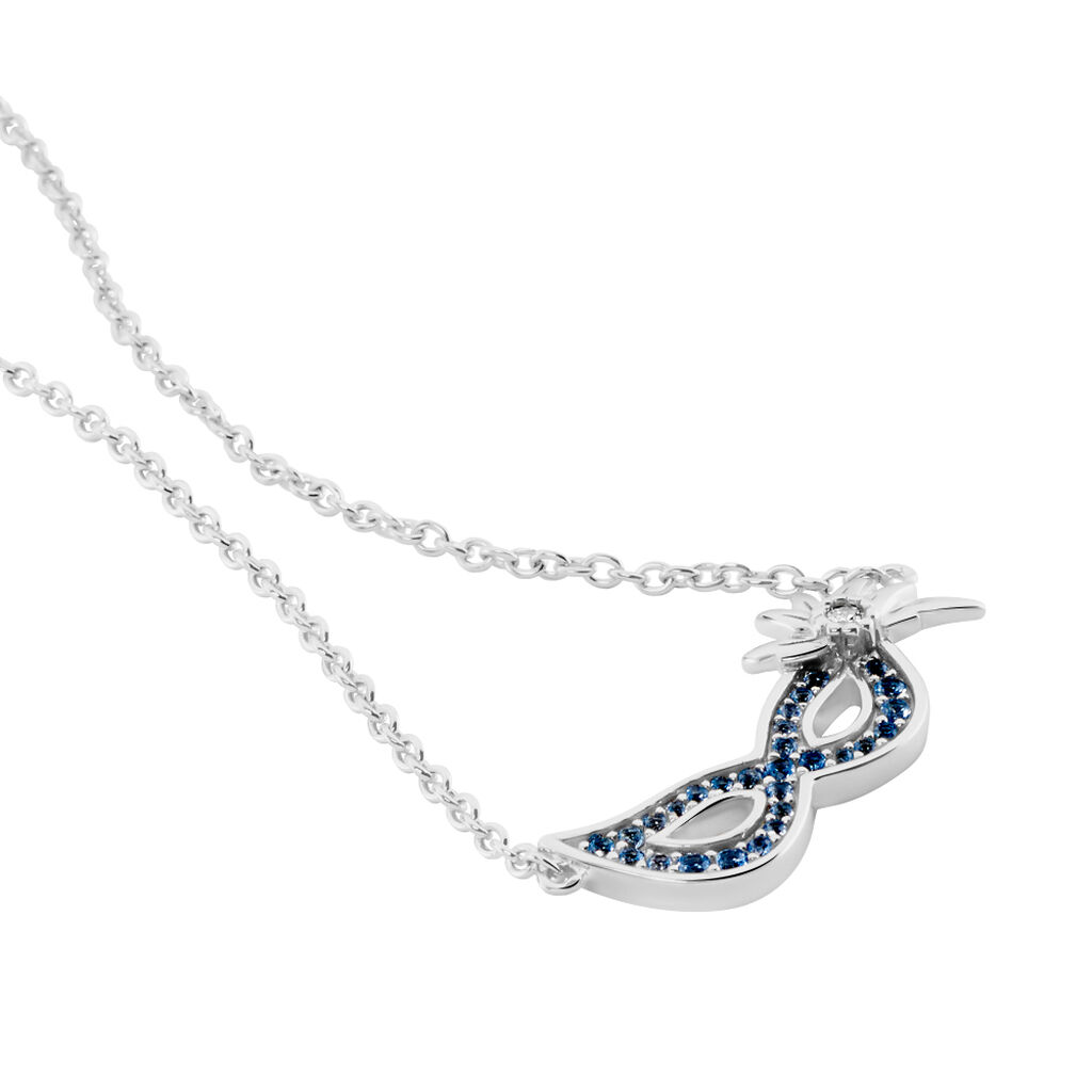 Collier Argent Bartolomee Oxydes De Zirconium - Colliers fantaisie Femme | Histoire d&rsquo;Or