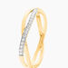 Bague Eister Or Jaune Oxyde De Zirconium - Bagues avec pierre Femme | Histoire d&rsquo;Or