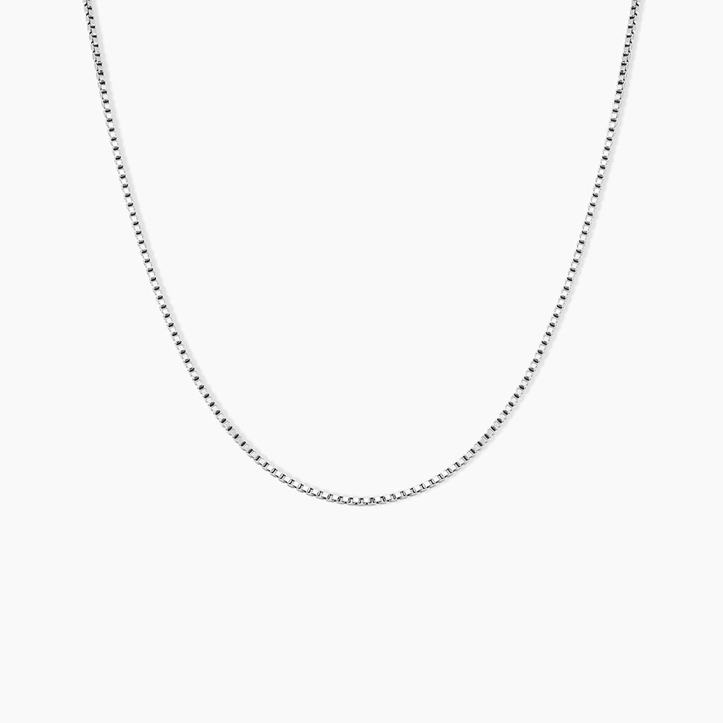 Cha&icirc;ne Alyze Argent Blanc - Chaines Femme | Histoire d&rsquo;Or