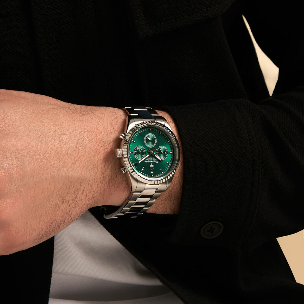 Montre Maserati Competizione Vert - Id&eacute;es cadeaux Homme | Histoire d&rsquo;Or