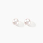Boucles D'oreilles Puces Kesya Or Jaune Perle De Culture - Clous d'oreilles Femme | Histoire d&rsquo;Or