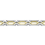 Bracelet Jourdan Wild Acier Blanc Et Jaune - Bracelets Homme | Histoire d&rsquo;Or