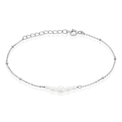 Bracelet Blaine Argent Blanc Perle De Culture - Bracelets Femme | Histoire d’Or