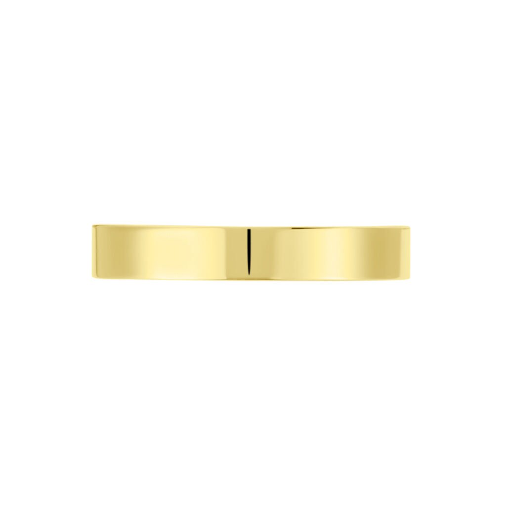 Alliance Or Jaune Gaaia Ruban Confort - Alliances Femme | Histoire d’Or