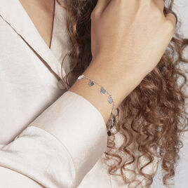 Bracelet Argent Rhodié Lucius - Bracelets Coeur Femme | Histoire d’Or