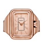 Montre Bague Fossil Raquel Watch Ring Ros&eacute; - Montres Femme | Histoire d&rsquo;Or