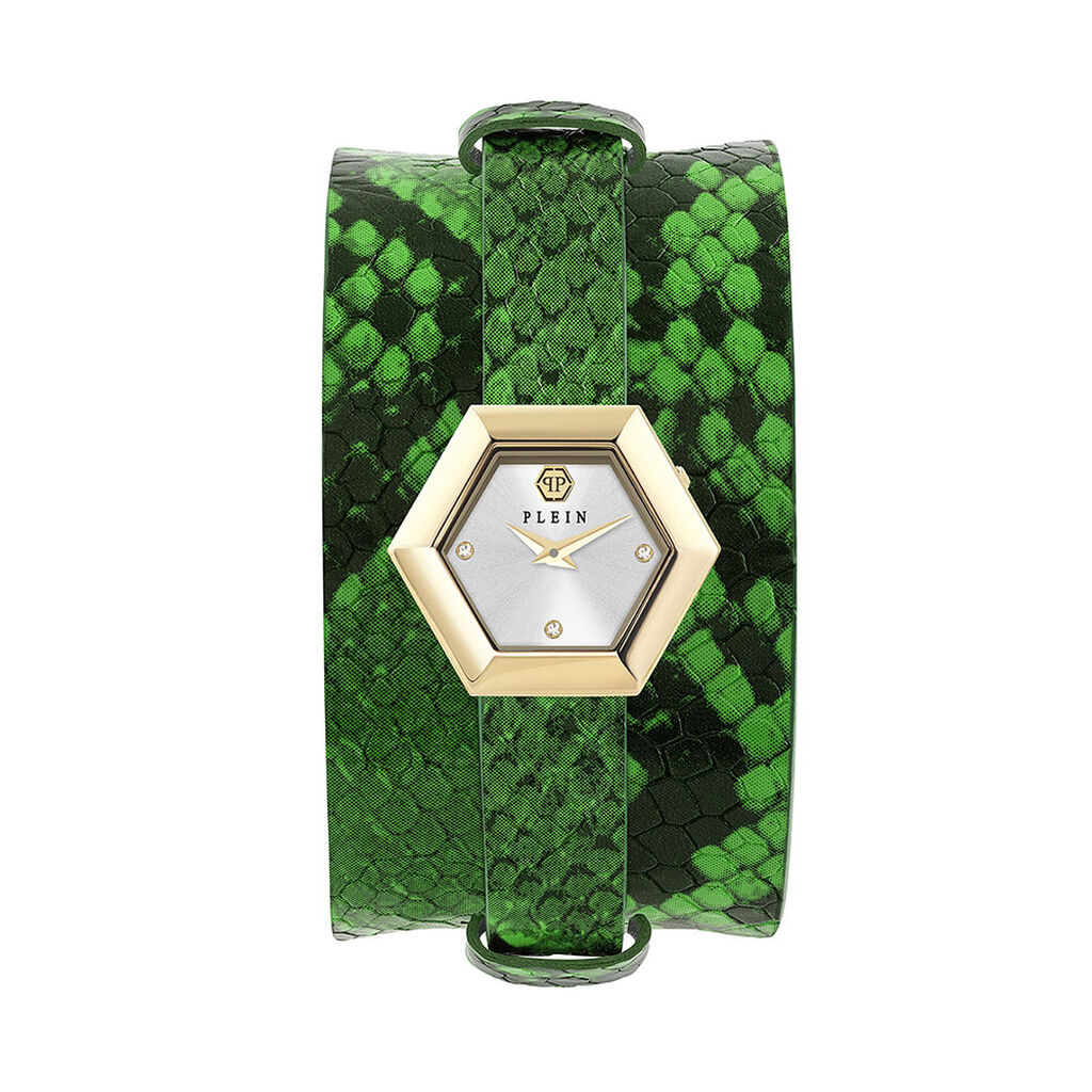 Coffret De Montre Philipp Plein La Jungle De Plein Argenté - Nouveautés Femme | Histoire d’Or