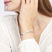 Bracelet Jonc Gravita Argent Blanc - Bracelets joncs Femme | Histoire d’Or