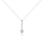 Collier Unice Or Blanc Diamant - Colliers Femme | Histoire d&rsquo;Or