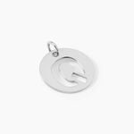 Pendentif Elio Q Argent Blanc - Pendentifs Famille | Histoire d&rsquo;Or