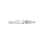 Bague Solitaire Katalina Or Blanc Diamant - Bagues solitaires Femme | Histoire d&rsquo;Or