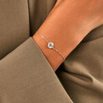 Bracelet Munira Or Jaune Topaze Oxyde De Zirconium - Bracelets Femme | Histoire d&rsquo;Or