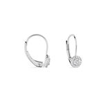 Boucles D'oreilles Pendantes Ursilla Or Blanc Diamants - Boucles d'oreilles pendantes Femme | Histoire d&rsquo;Or