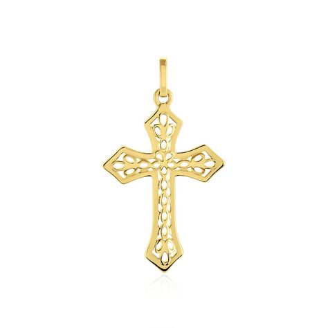 Pendentif Cyriacus Or Jaune - Pendentifs Baptême Famille | Histoire d’Or