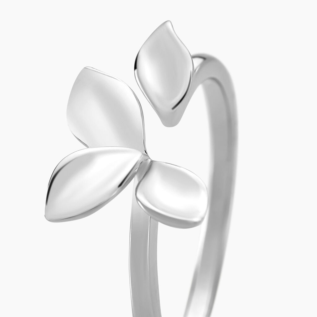 Bague Narcisse Dream Argent Blanc - Bagues fantaisie Femme | Histoire d&rsquo;Or